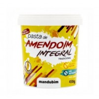 Pasta de Amendoim Integral -Mandubim 450 Gr